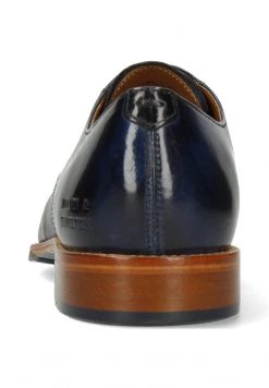Melvin & Hamilton Homme MARTIN LIZZARD PERFO Derbies Blue -Melvin & Hamilton Soldes 4d66ce7a05524c4ab02613b7027bd889