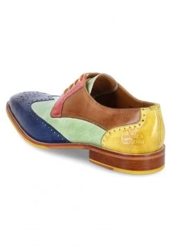 Melvin & Hamilton Homme JEFF Derbies & Richelieus Blau Kombi -Melvin & Hamilton Soldes 4e65f335bcd147c8a7f062aacfb93236