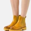 Melvin & Hamilton SELINA Bottines à Plateau Yellow Femme -Melvin & Hamilton Soldes 52267f332eec4cd9937247292bb65b3d