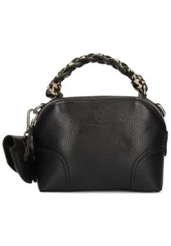 Melvin & Hamilton Femme ZINNIA PRATO HANDLE HAIRON TWEED Sac à Main Black