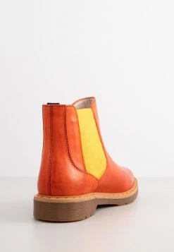 Melvin & Hamilton Boots à Talons Orange Femme -Melvin & Hamilton Soldes 5362c0c4059b47e0ab3db27aaa544cb9