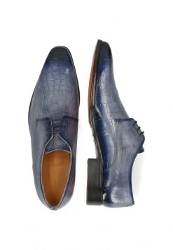 Melvin & Hamilton LEWIS Derbies Blue Homme -Melvin & Hamilton Soldes 53881c67d94048cc9d1752e343e0fd12