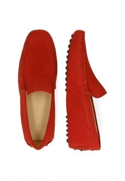 Melvin & Hamilton Homme NELSON 1 Mocassins Red -Melvin & Hamilton Soldes 53f38a03632e4a48afba25a32f1933c5