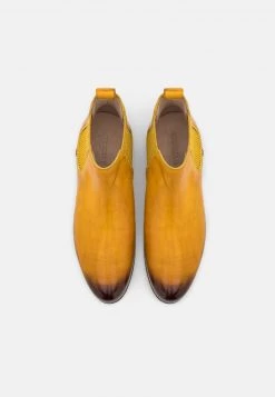 Melvin & Hamilton SELINA 48 Boots à Talons Yellow Femme -Melvin & Hamilton Soldes 56db9650d0c745409530325ea6049b1f