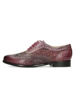 Melvin & Hamilton Femme SELINA IMOLA MARINA STONE DAFNE SURF Derbies Dark Purple