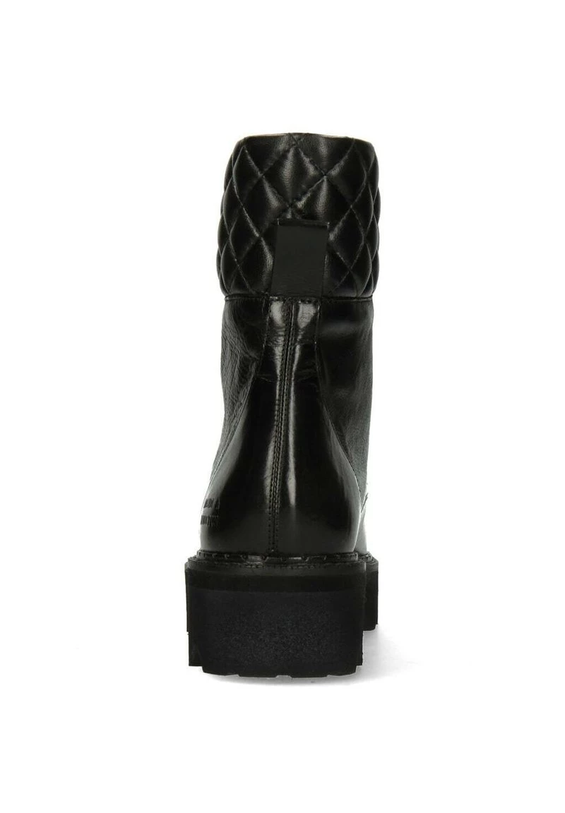 Melvin & Hamilton Femme SYBILL Bottines à Plateau Black 6 Melvin & Hamilton Femme SYBILL Bottines à Plateau Black – Image 4