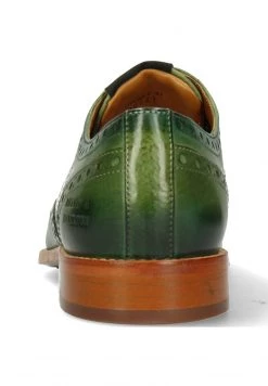 Melvin & Hamilton DYLAN ULTRA SHADE WASHED Derbies Green Homme -Melvin & Hamilton Soldes 5882aa581c05472893d087bf5bd692b7