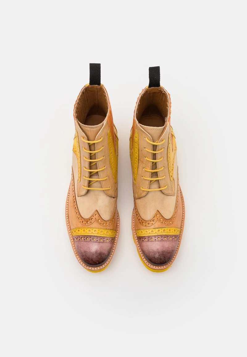 Melvin & Hamilton Femme AMELIE 17 Bottines à Lacets Vegas/mogano/sun/tan/sand/camel/arancio/offwhite/rich Tan/pop Yellow 8 Melvin & Hamilton Femme AMELIE 17 Bottines à Lacets Vegas/mogano/sun/tan/sand/camel/arancio/offwhite/rich Tan/pop Yellow – Image 6
