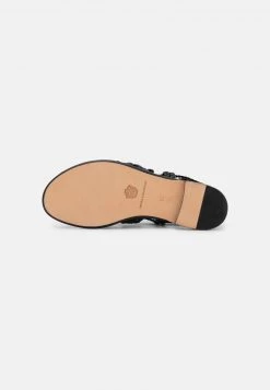 Melvin & Hamilton Femme SANDRA 48 Sandales Black/gold/natural -Melvin & Hamilton Soldes 5c577706877c4821a4c8ec37799fdb46