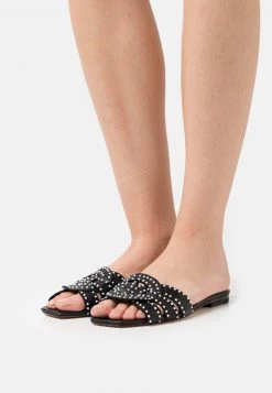 Melvin & Hamilton SANDRINE 2 Mules Black/white Femme