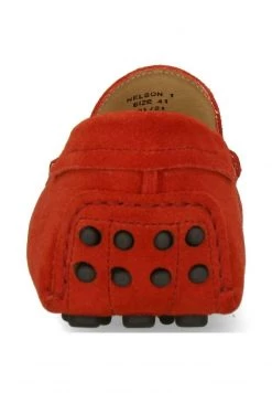 Melvin & Hamilton Homme NELSON 1 Mocassins Red -Melvin & Hamilton Soldes 5d7897df1fce409683dd68e3a626d9e9