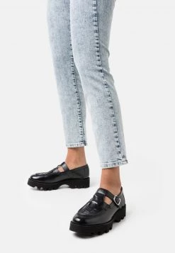 Melvin & Hamilton Femme JADE 14 Mocassins Vegas Black/rich Tan/lava Black