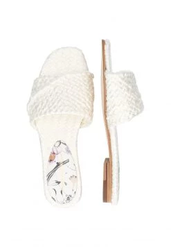 Melvin & Hamilton ELODIE Mules White Femme -Melvin & Hamilton Soldes 5f8d7878294843bd8310d10b69088651