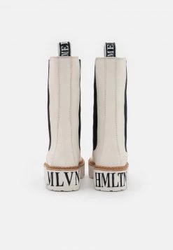 Melvin & Hamilton SYBILL 5 Bottes à Plateau White Femme -Melvin & Hamilton Soldes 5f97b11ada2b472ca9901ae903b4da64