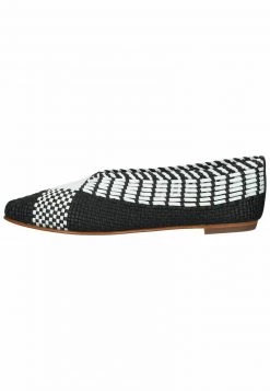 Melvin & Hamilton Ballerines Black /white Femme