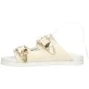 Melvin & Hamilton Femme WILMA GUANNA BUCKLE Mules White -Melvin & Hamilton Soldes 602b1e675ba6455985f7bd2026edb0a1