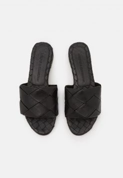 Melvin & Hamilton Femme HANNA 67 Mules Black -Melvin & Hamilton Soldes 60bf4a296e474e25818680037870d787