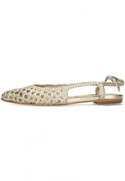 Melvin & Hamilton Femme ALEXA SHEEP GLOVE OPEN WEAVE Sandales Gold