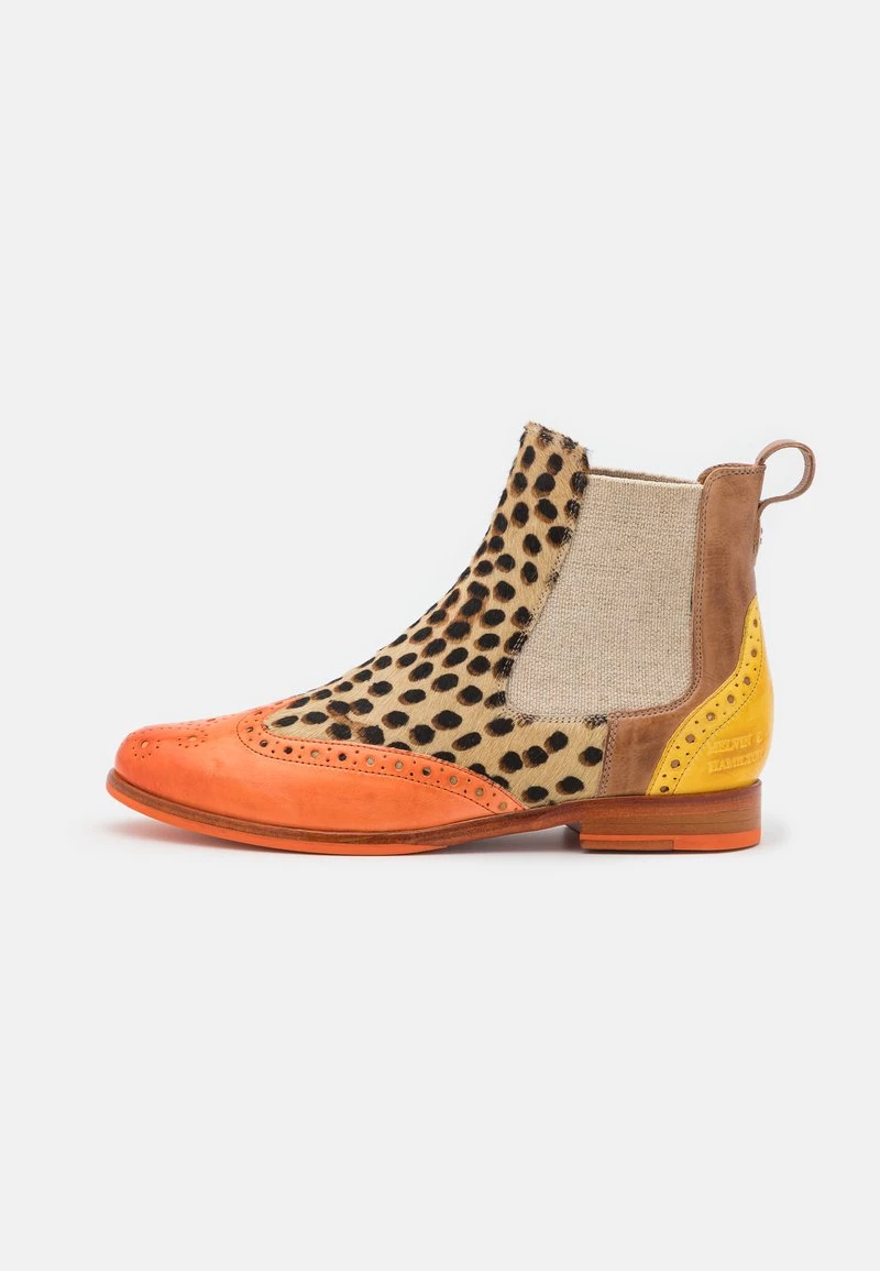 Melvin & Hamilton Femme SELINA 29 Bottines Imola/mild Orange/tortora/lemon/oro/white/rich Tan 4 Melvin & Hamilton Femme SELINA 29 Bottines Imola/mild Orange/tortora/lemon/oro/white/rich Tan – Image 2