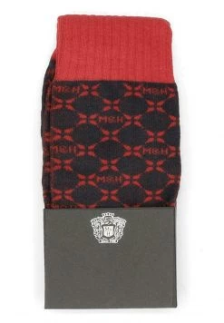 Melvin & Hamilton Unisex Chaussettes Hautes Red -Melvin & Hamilton Soldes 63002d44b2d74541a351f0087b2f8d0a