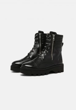 Melvin & Hamilton SYBILL Bottines à Plateau Black Femme -Melvin & Hamilton Soldes 65697d766b54482f90ea0e6c7dca5319