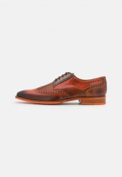 Melvin & Hamilton Homme LEONARDO 20 Derbies Winter Orange
