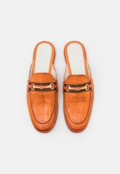 Melvin & Hamilton SCARLETT 46 Mules Arancio/mid Brown/gold/orange/white/natural Femme -Melvin & Hamilton Soldes 67008a3bff07403fa13676050c717d1d