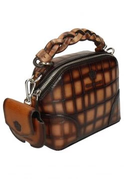 Melvin & Hamilton Femme ZINNIA VEGAS TURTLE Sac à Main Brown -Melvin & Hamilton Soldes 6722307c96d042b7b12ee93686ec611a