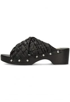 Melvin & Hamilton SINA SHEEP NAPPA Mules à Talons Black Femme