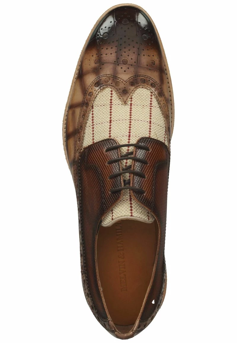 Melvin & Hamilton CLINT 34 Chaussures à Lacets Light Brown Homme 6 Melvin & Hamilton CLINT 34 Chaussures à Lacets Light Brown Homme – Image 4