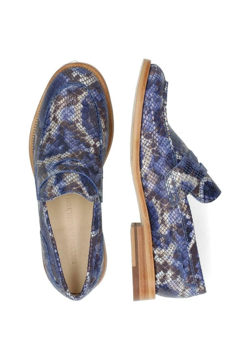 Melvin & Hamilton JADE DAFNE SNAKE SURF Mocassins Dark Purple Femme 6 Melvin & Hamilton JADE DAFNE SNAKE SURF Mocassins Dark Purple Femme – Image 4