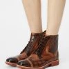 Melvin & Hamilton Femme AMELIE Bottines à Lacets Brown