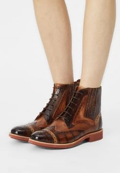 Melvin & Hamilton Femme AMELIE Bottines à Lacets Brown