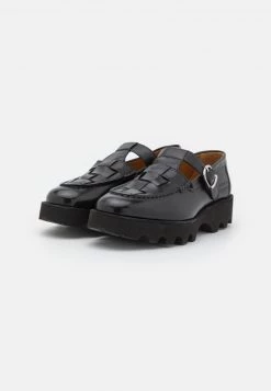 Melvin & Hamilton Femme JADE 14 Mocassins Vegas Black/rich Tan/lava Black -Melvin & Hamilton Soldes 6d90bfa393b64ebbaaa795729a9cea59