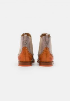 Melvin & Hamilton Femme SELINA 29 Bottines Vegas/mid Brown/pale Lila/tan/orange -Melvin & Hamilton Soldes 708c99857e24436081d1d4564d73fbdc