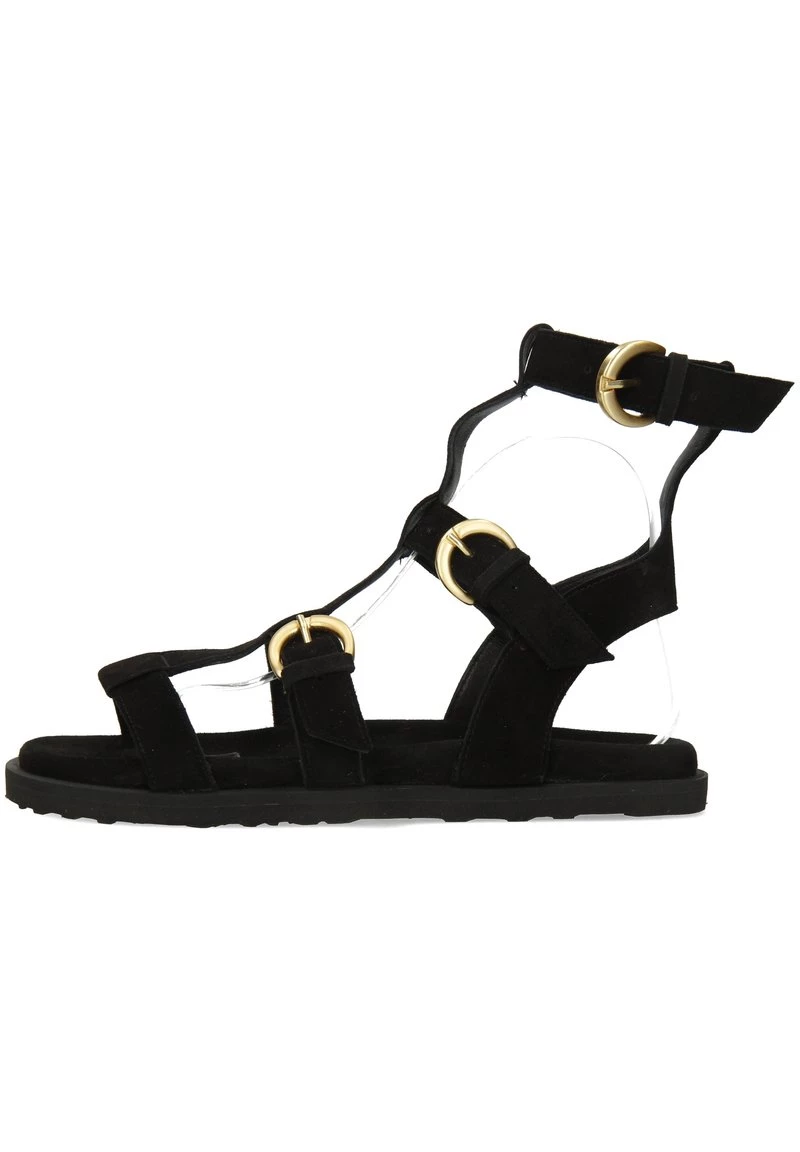 Melvin & Hamilton WILMA OILY MAKE UP BUCKLE ANTIK Sandales à Plateforme Black Femme 3 Melvin & Hamilton WILMA OILY MAKE UP BUCKLE ANTIK Sandales à Plateforme Black Femme