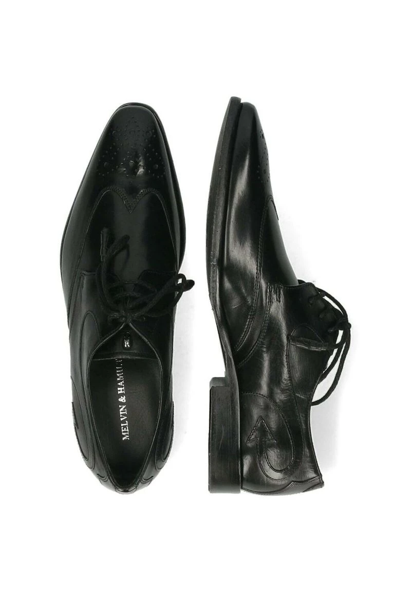 Melvin & Hamilton Homme ELVIS 63 Derbies & Richelieus Black 5 Melvin & Hamilton Homme ELVIS 63 Derbies & Richelieus Black – Image 3