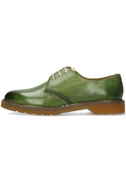 Melvin & Hamilton DEXTER PATCH Derbies Green Homme