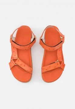 Melvin & Hamilton Femme WILMA 19 Sandales à Plateforme Vegas Ostrich/coral/off White/orange/modica/white/orange/natural -Melvin & Hamilton Soldes 73a698ce481d41698e56ad57892bc87f