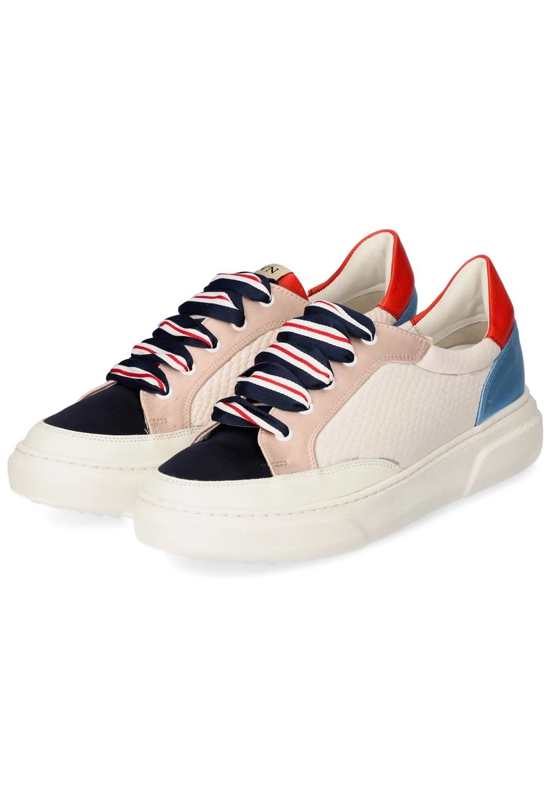 Melvin & Hamilton Femme HAILEY Baskets Basses Weiß Kombi 4 Melvin & Hamilton Femme HAILEY Baskets Basses Weiß Kombi – Image 2