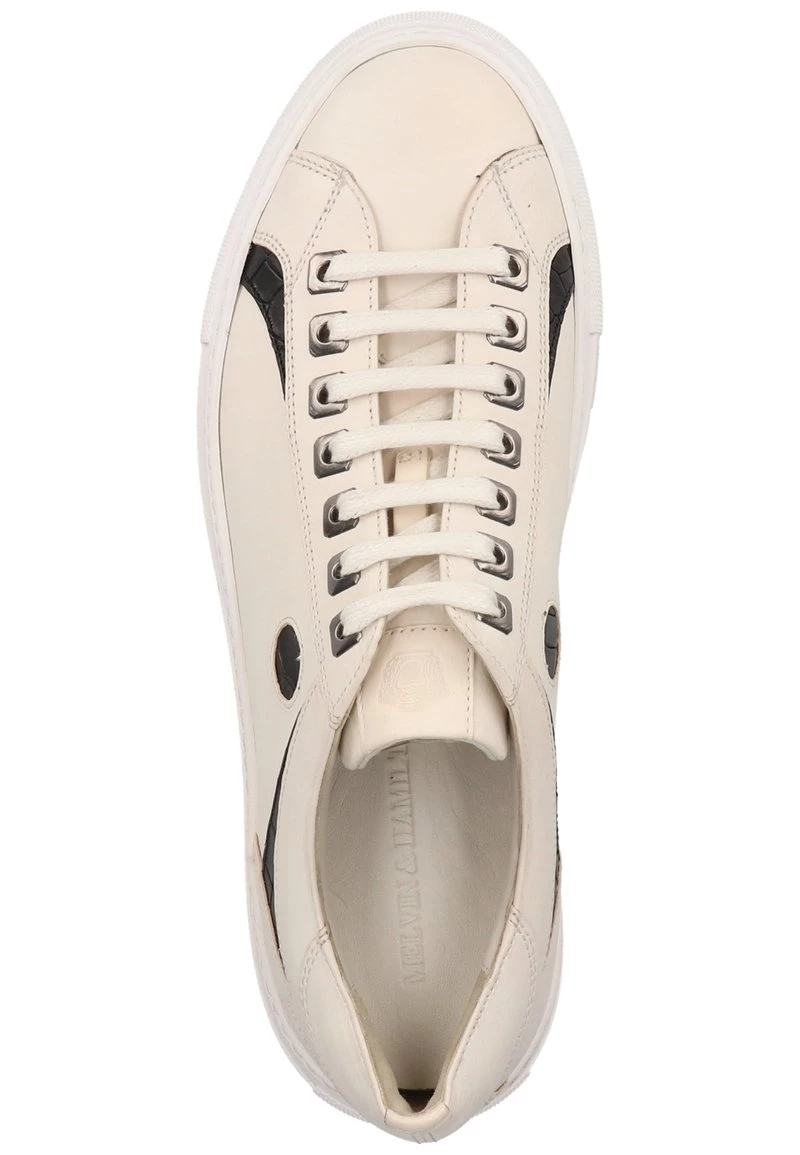 Melvin & Hamilton Baskets Basses White Homme 5 Melvin & Hamilton Baskets Basses White Homme – Image 3