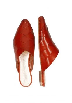 Melvin & Hamilton ALEXA Mules Orange Femme -Melvin & Hamilton Soldes 777d4652c369459a81eb71743168a1d6