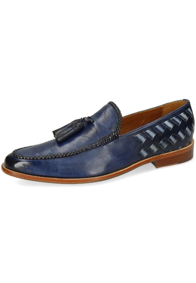 Melvin & Hamilton LEONARDO Mocassins Blue Homme 4 Melvin & Hamilton LEONARDO Mocassins Blue Homme – Image 2
