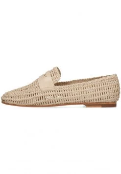 Melvin & Hamilton GOAT FOOTBED Mocassins Beige Melange Femme