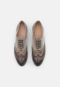 Melvin & Hamilton Femme SELINA 30 Derbies Grey -Melvin & Hamilton Soldes 7cba89b3d5bb48dcafd8ba1e8bf738ec