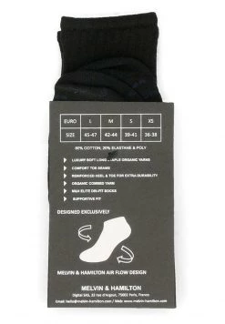Melvin & Hamilton CHARLIE Chaussettes Black Unisex -Melvin & Hamilton Soldes 7cc7dd4ee1e04bac9d51cc9f487f6185
