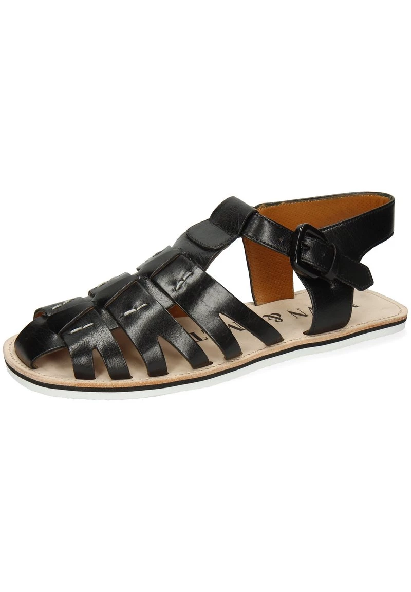 Melvin & Hamilton Homme Sandales Black 4 Melvin & Hamilton Homme Sandales Black – Image 2