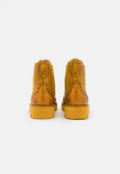 Melvin & Hamilton SELINA Bottines à Plateau Yellow Femme -Melvin & Hamilton Soldes 81af661a836d4556981f4f28cbea8d57