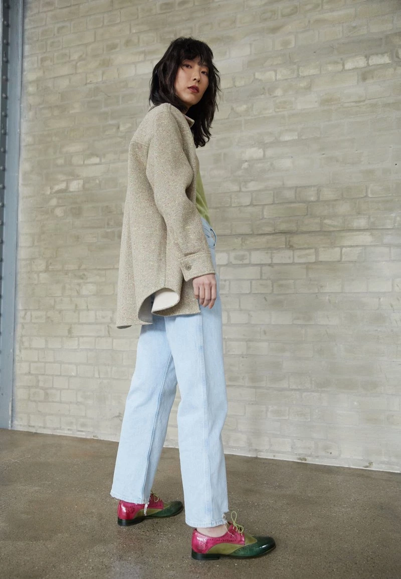 Melvin & Hamilton Femme SELINA 41 Derbies Dark Forest/new Grassdark/pink 3 Melvin & Hamilton Femme SELINA 41 Derbies Dark Forest/new Grassdark/pink