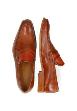 Melvin & Hamilton Homme LEONARDO VEGAS DICE TAN FIENO Mocassins Brown -Melvin & Hamilton Soldes 86b8c9f391d04b08821fc92a8683e18b